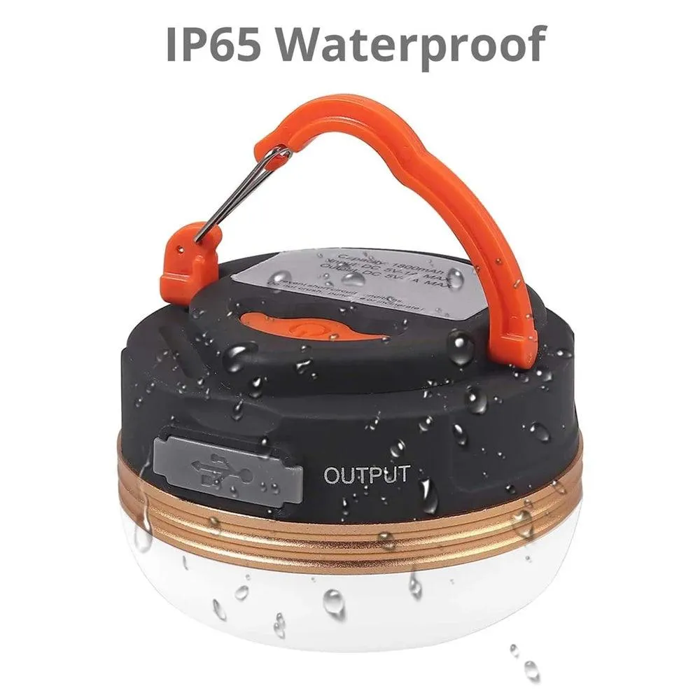 🔋 10W High Power Camping Lantern | 1800mAh USB Rechargeable Portable Lamp | Outdoor Hiking & Tent Hanging Light