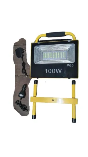 Aiko 100W LED Rechargeable Sport Lamp Flood Light | Model : LED-GYRLF100A2