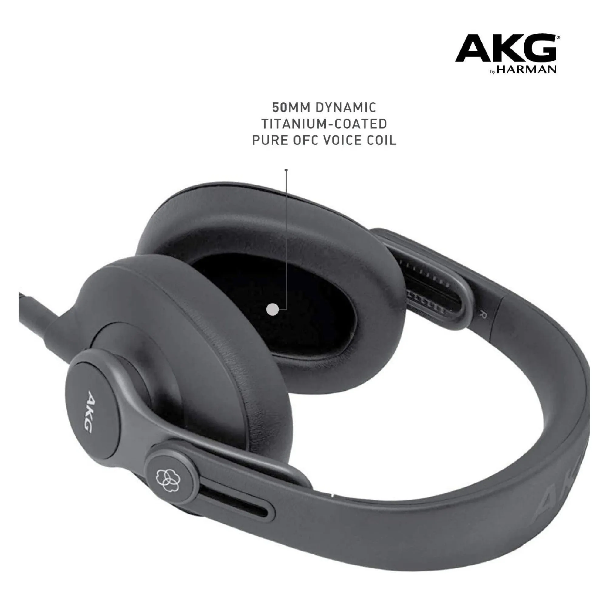 AKG K371 - Over-Ear, Closed-Back, Foldable Studio Headphones