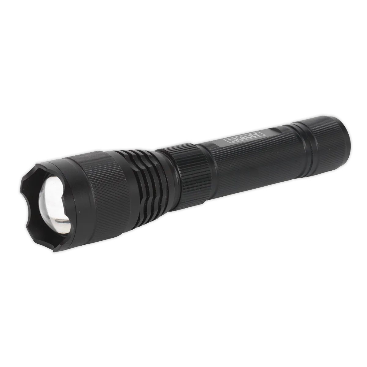 Aluminium Torch 10W CREE XPL LED Adjustable Focus Rechargeable with USB Port