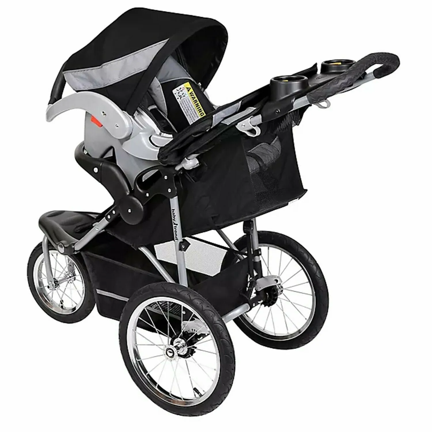 Baby Trend Jogger Stroller with Car Seat Travel System Playard High Chair Bag