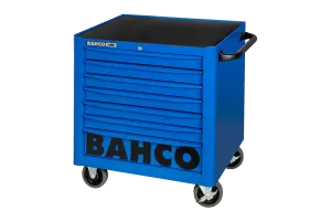 Bahco 1470K7LHBLUE 26″ Low Height 7 Drawer Blue Roller Cabinet