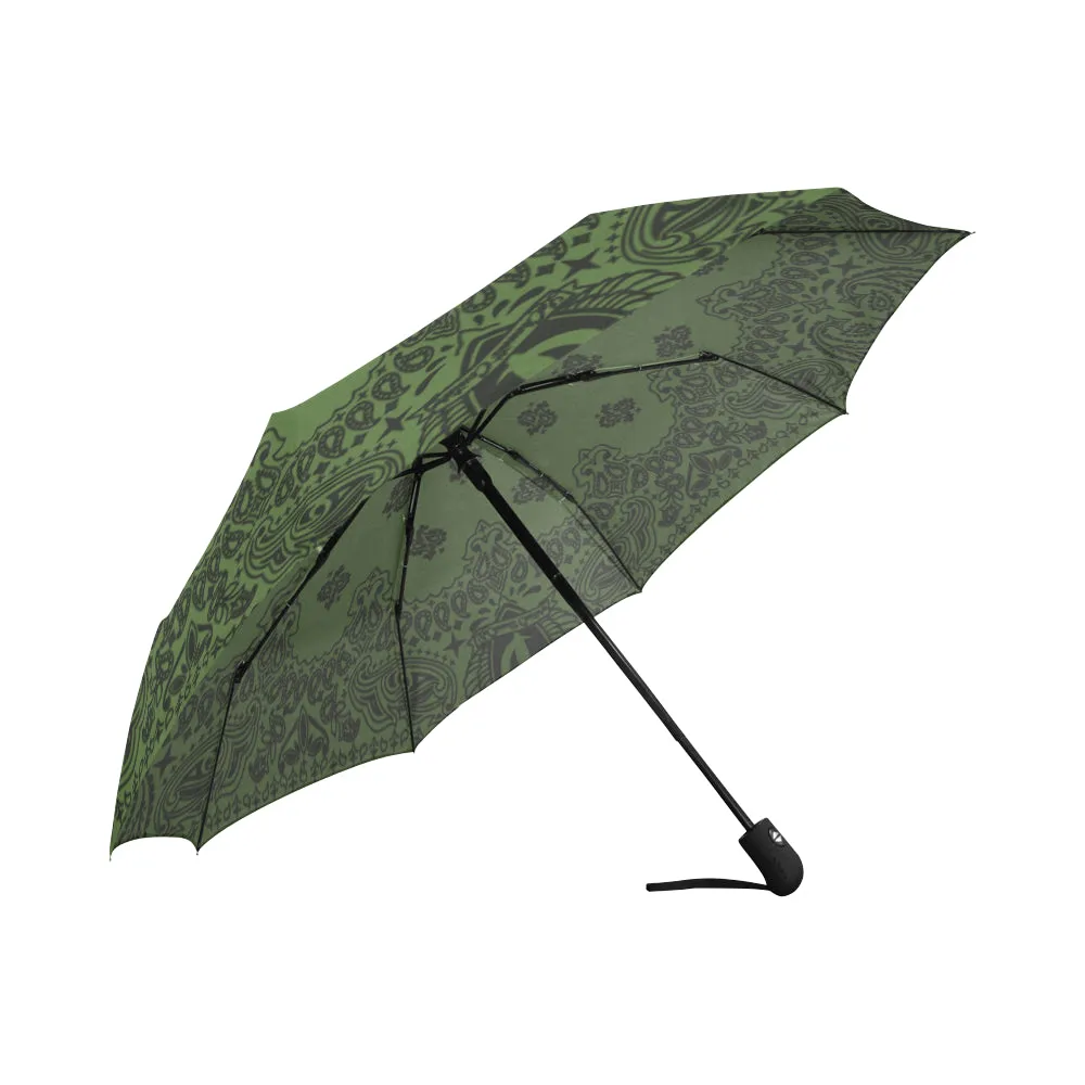 BANDANA KAKI Auto-Foldable Umbrella