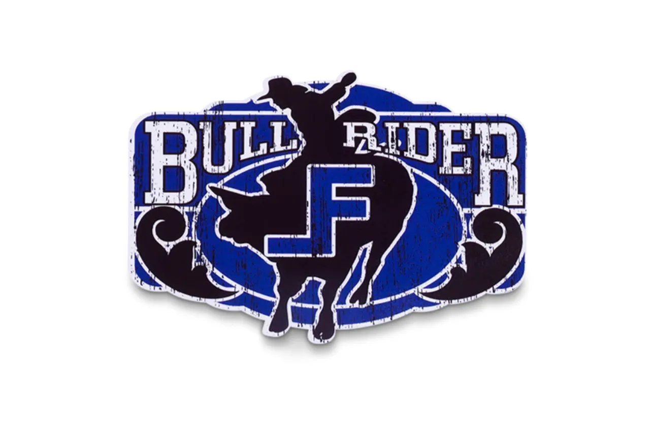 BULLRIDER STICKER