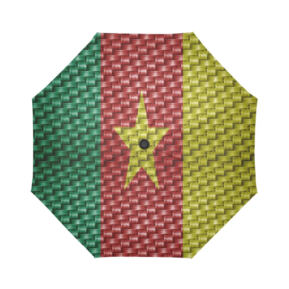 CAMEROUN FLAG Auto-Foldable Umbrella