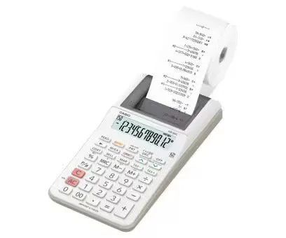 Casio Compact Printing Calculator with Tax & Currency Functions