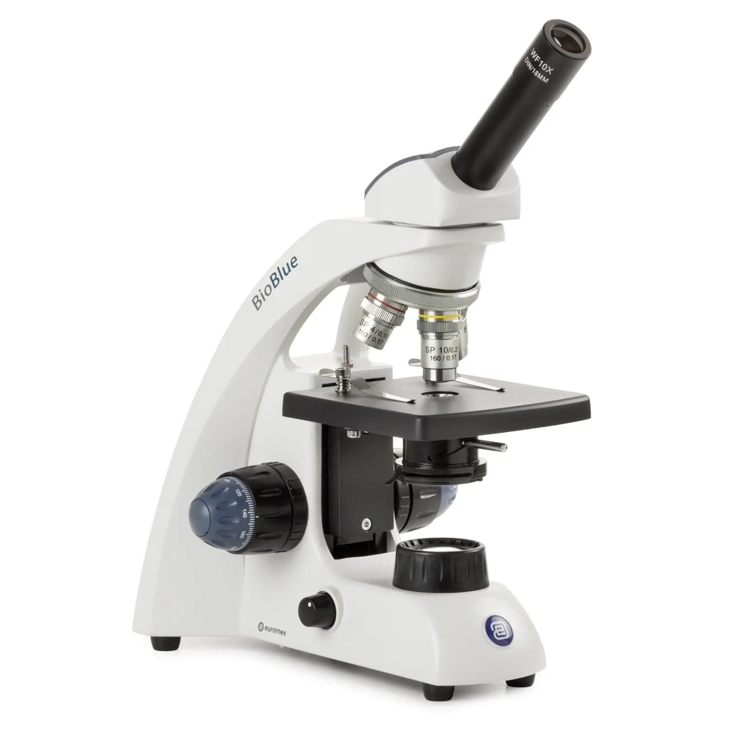 Euromex BioBlue Series Portable Monocular Compound Microscope