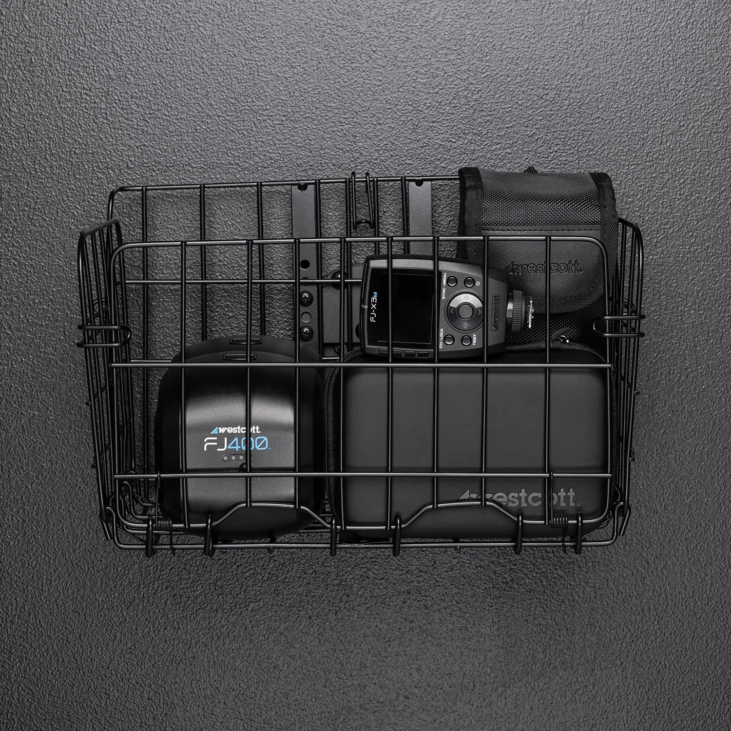 Float Wall Mount Storage Basket by Lindsay Adler