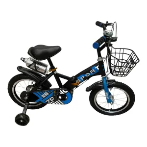 Foldable Bike Blue 16 Inch With A Water Bottle Holder