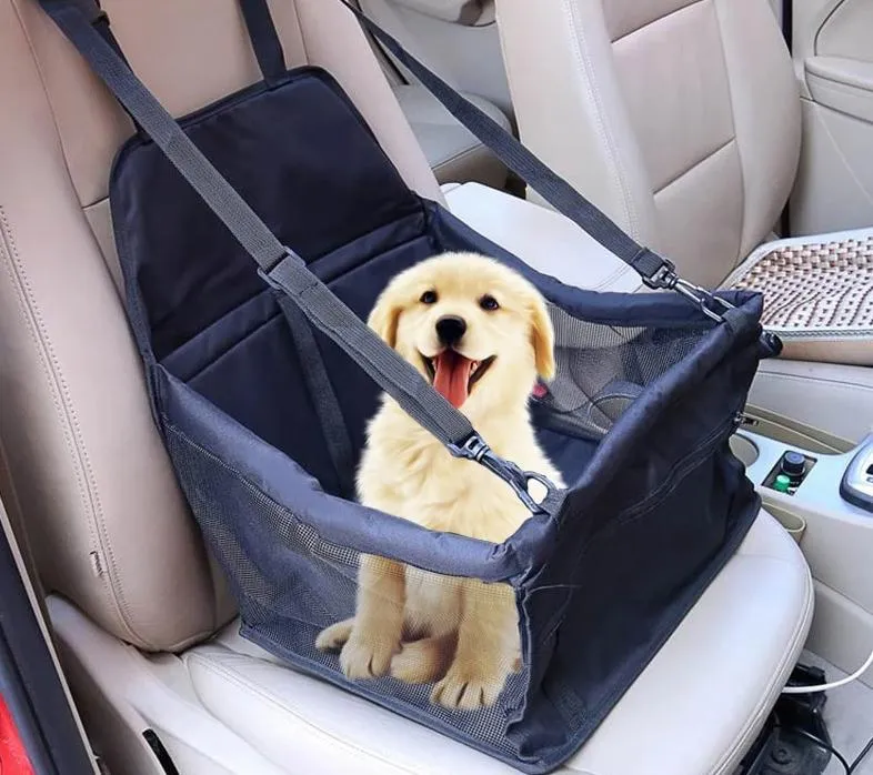 Foldable Car Pet Seat with Safe Belt