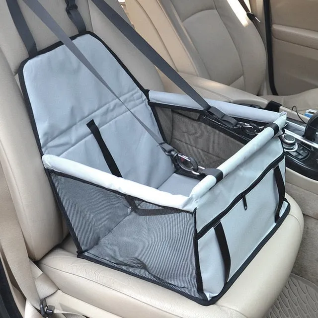 Foldable Car Pet Seat with Safe Belt