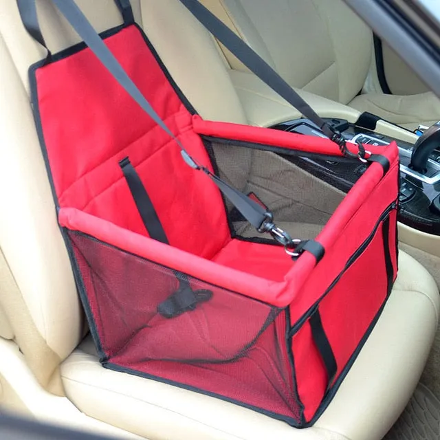 Foldable Car Pet Seat with Safe Belt