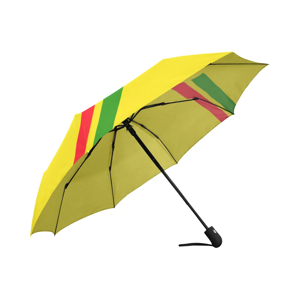 FRESH UP RASTA Auto-Foldable Umbrella