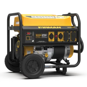 Gas Portable Generator 8350W Recoil Start 120/240V