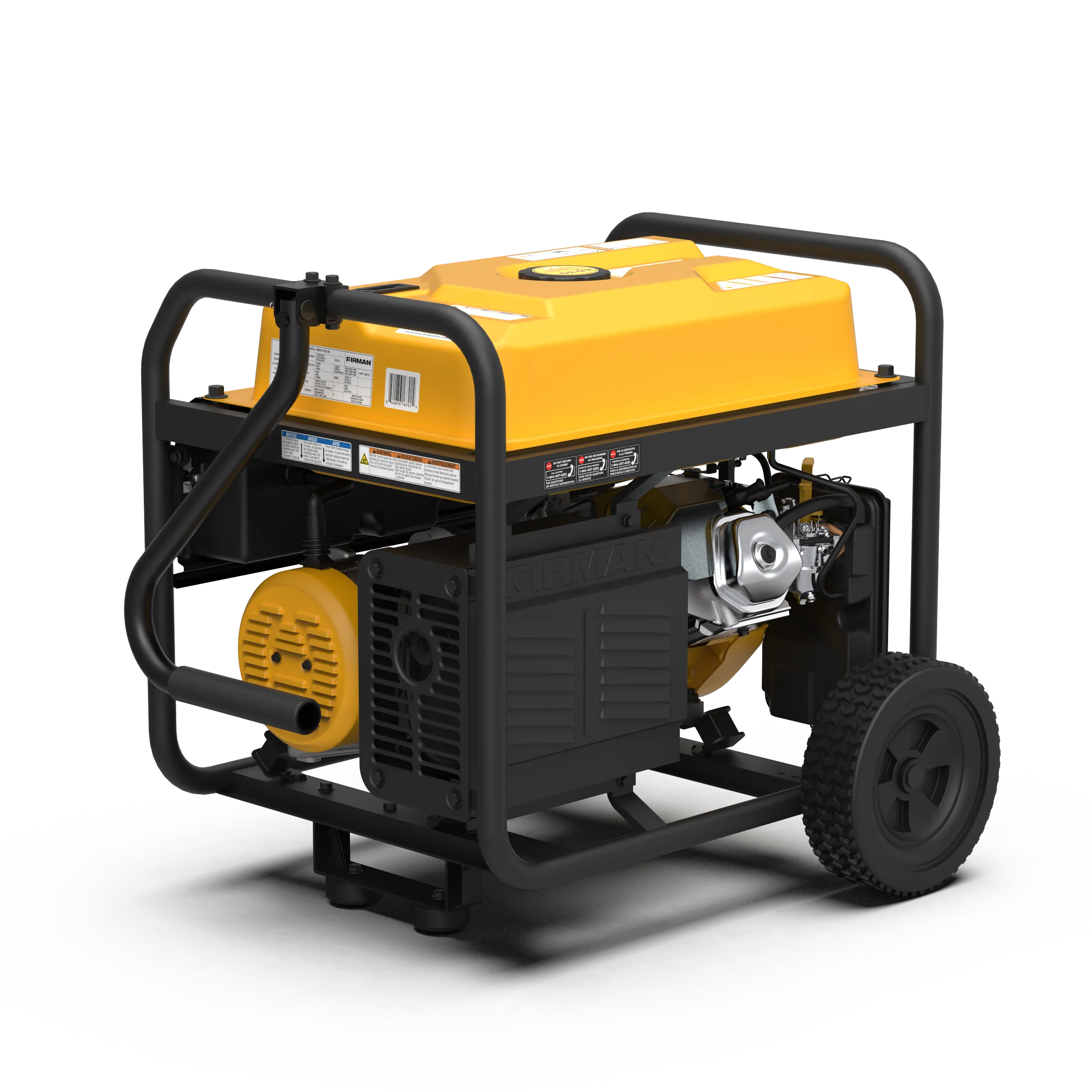 Gas Portable Generator 8350W Recoil Start 120/240V