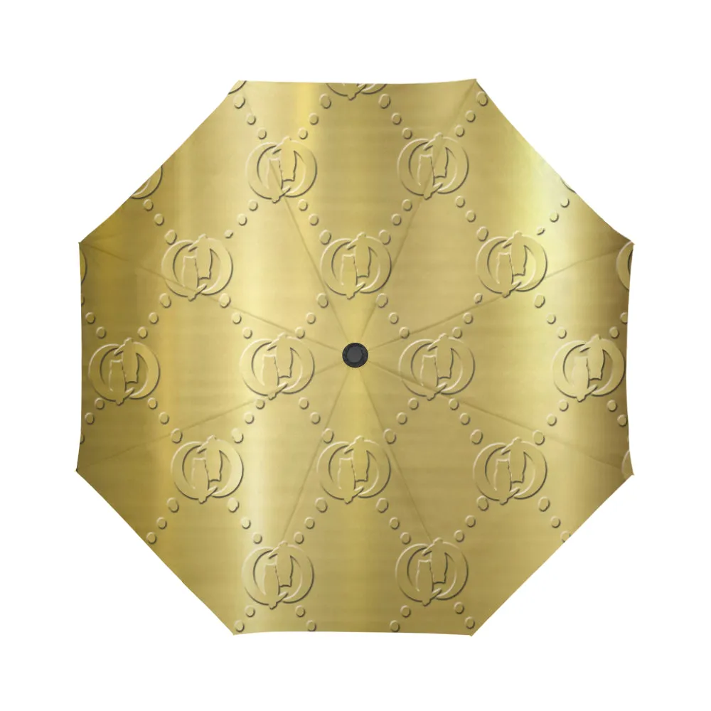 GOODIE GOLD Auto-Foldable Umbrella