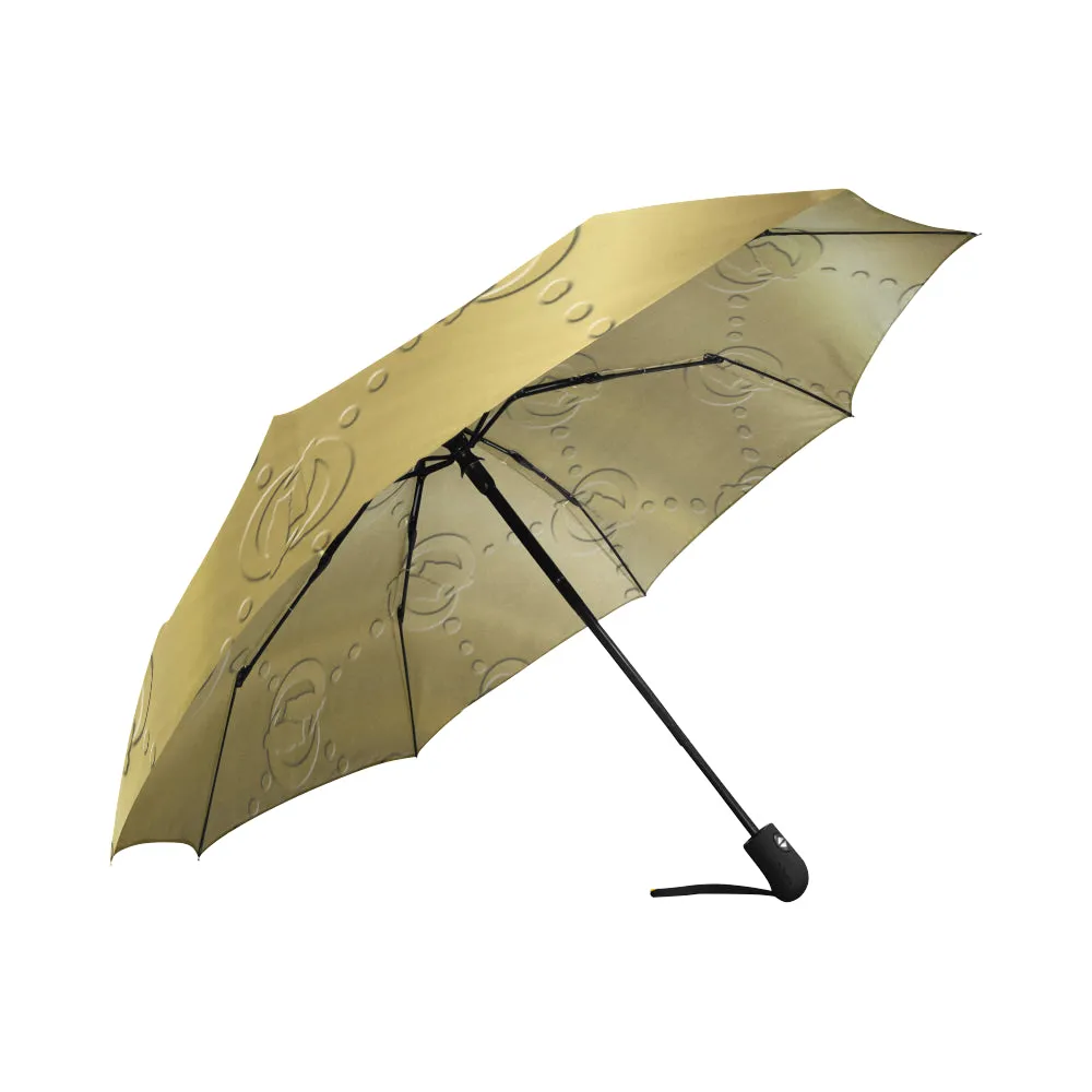 GOODIE GOLD Auto-Foldable Umbrella