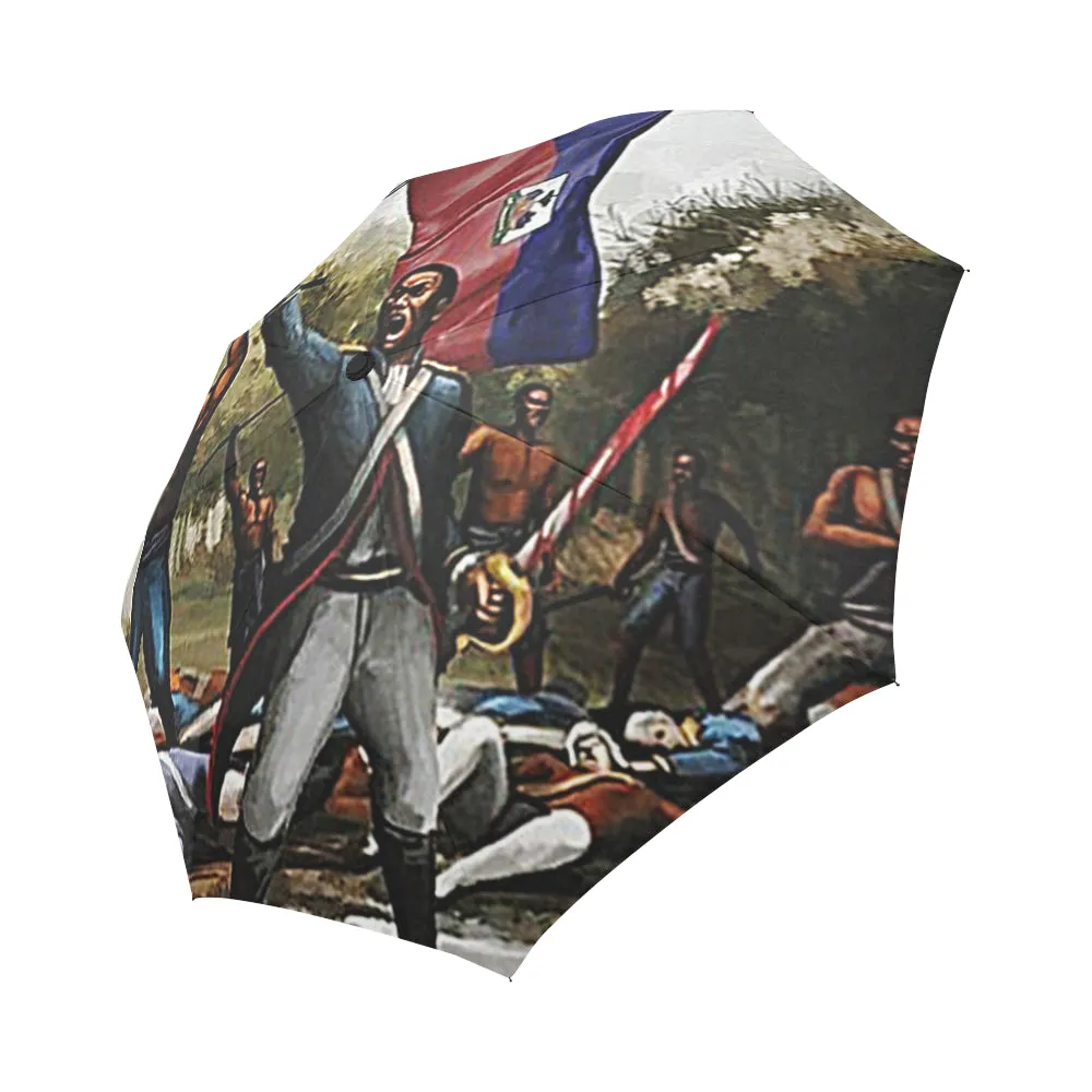 HAITI REVOLUTION Auto-Foldable Umbrella