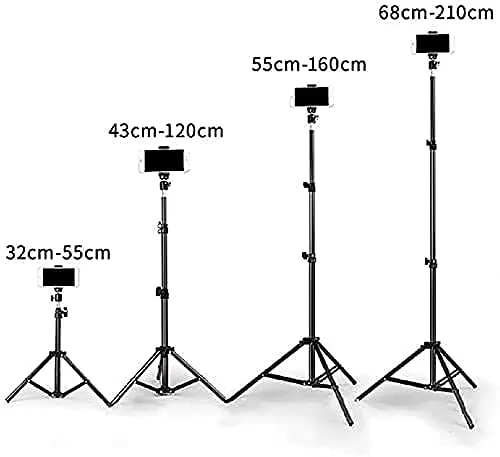 Heavy Duty 9 Feet Big Tripod Stand Light Weight Adjustable Big Tripod Stand Holder, For Mobile and Camera Photography & Video Shooting | Ring Light | Reflector | Flash Units | Light Lamps | Diffuser