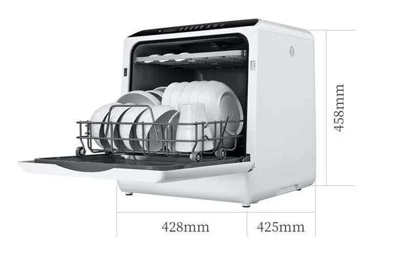 Installation Free Kitchen Dual-use Mini Dishwasher