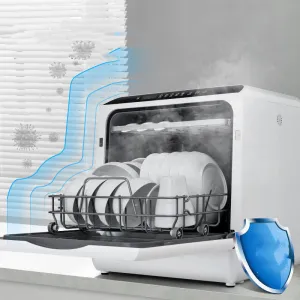 Installation Free Kitchen Dual-use Mini Dishwasher