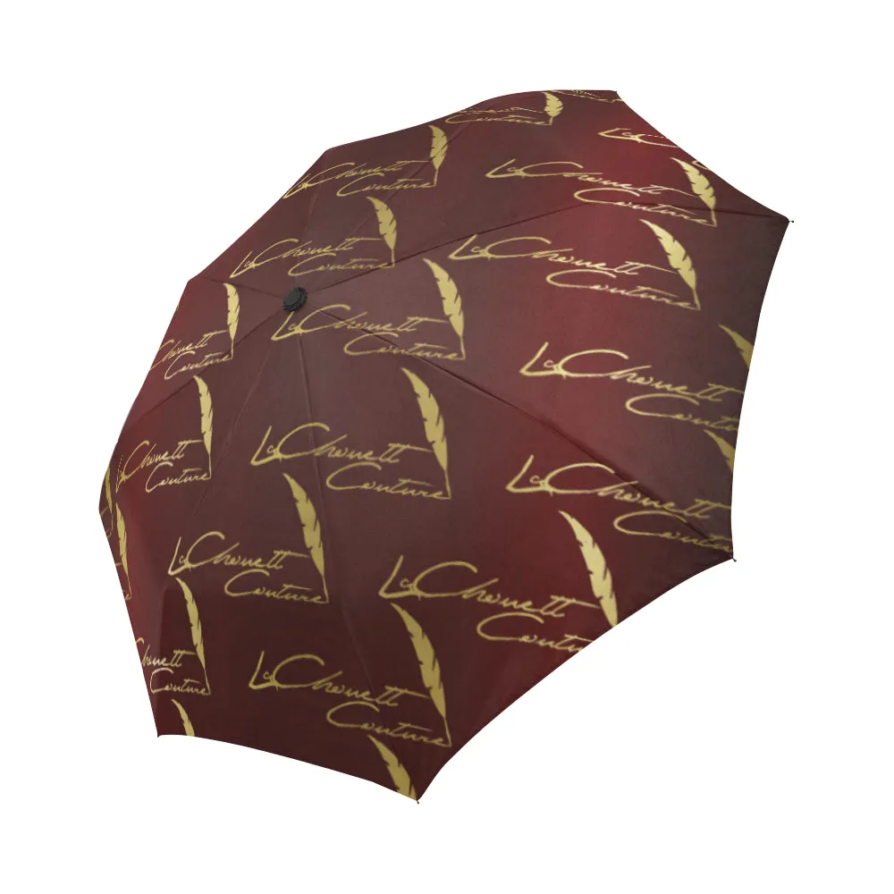 LA SIGNATURE BORDEAUX Auto-Foldable Umbrella