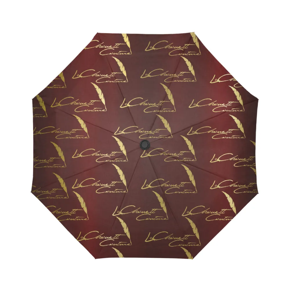 LA SIGNATURE BORDEAUX Auto-Foldable Umbrella