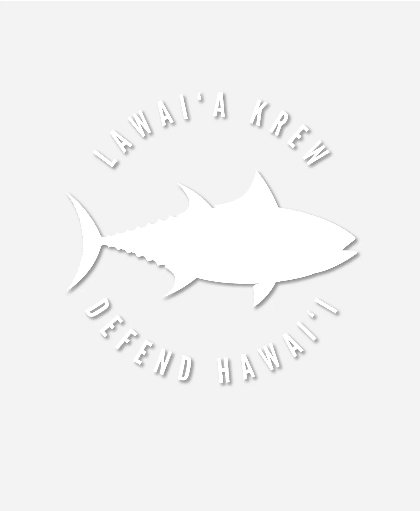 LAWAI'A KREW Vinyl Die-Cut Sticker