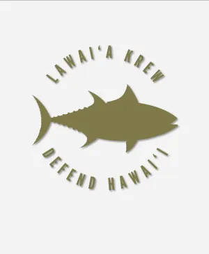 LAWAI'A KREW Vinyl Die-Cut Sticker