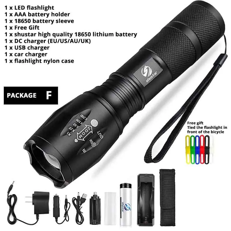 LED Camping Flashlight