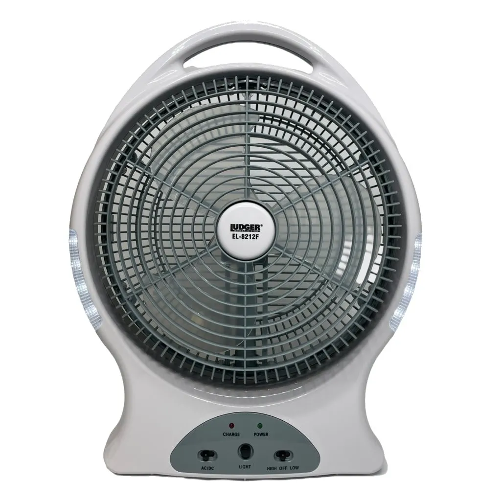 Ludger 12" Rechargeable Fan EL-8212F