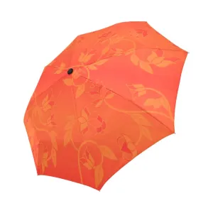 Orange Days Orange Auto-Foldable Umbrella