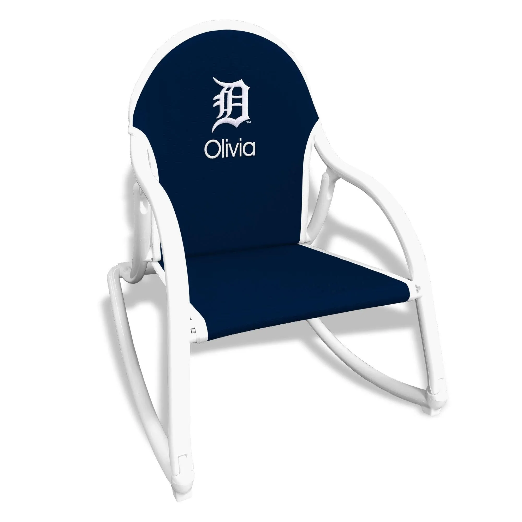 Personalized Detroit Tigers Rocking Chair