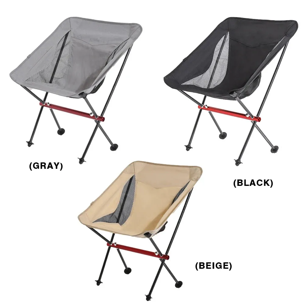 Portable Aluminum Moon Chair Camping Beach Chair Outdoor Folding Chair.