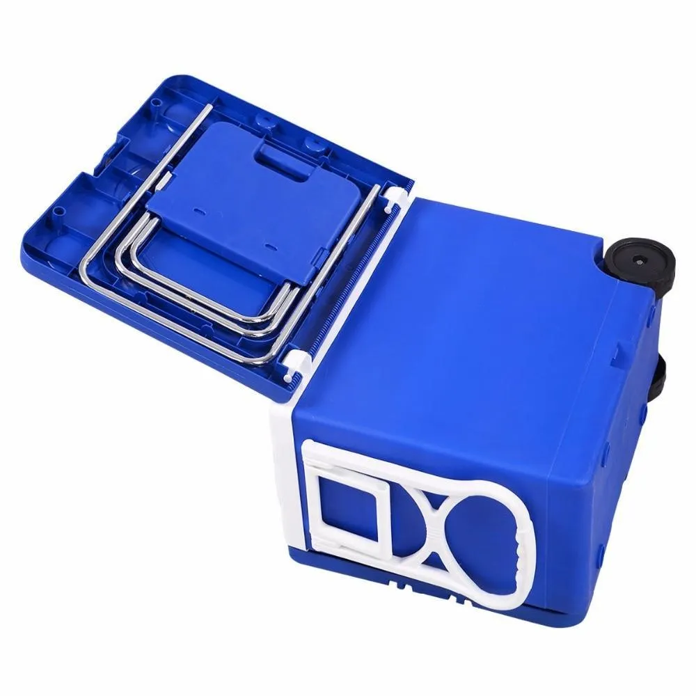 Portable Cooler Ice Box with Table & Chairs - Picnic Camping Outdoor Furniture Set