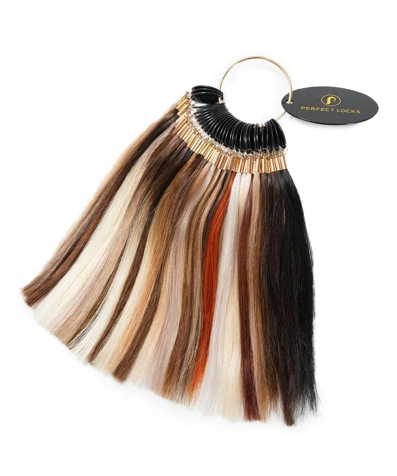 Professional Color Ring for Human Hair Extensions