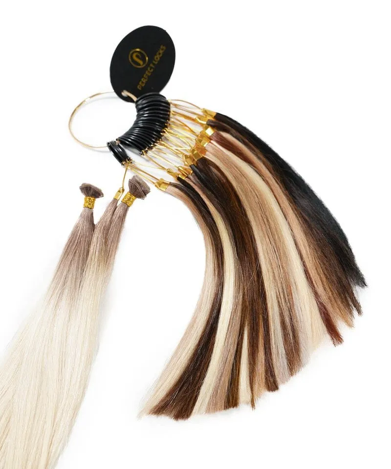 Professional Color Ring for Human Hair Extensions