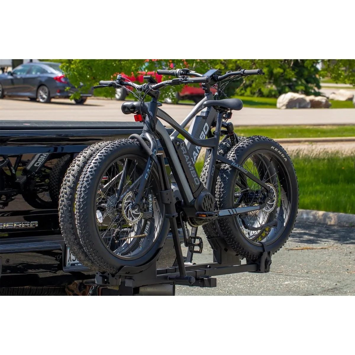 Rambo Fat Tire Bike Hitch Hauler