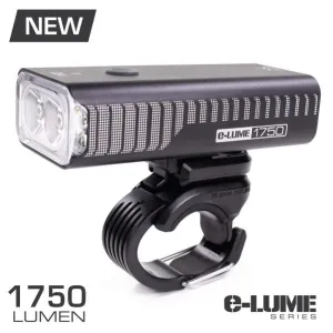 Serfas E-Lume 1750 Lumens Headlight USB rechargeable Super Bright -Live4Bikes