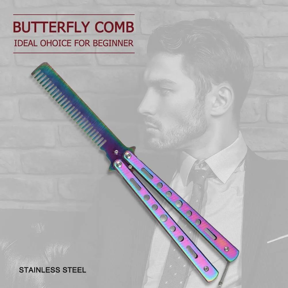 Stainless Steel Foldable Butterfly Brush